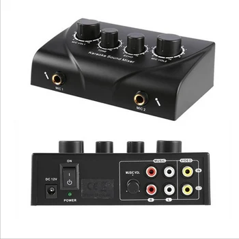 Karaoke front stage reverberator microphone amplifier TV karaoke microphone reverberation system portable mini digital sound
Karaoke front stage reverberator microphone amplifier TV karaoke microphone reverberation system portable mini digital sound