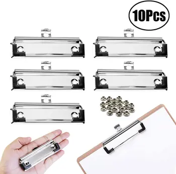 Lvcky 10 Pack Mountable Clipboard clips,Spring Loaded Surface Mount Handle with Rubber Grip
Lvcky 10 Pack Mountable Clipboard clips,Spring Loaded Surface Mount Handle with Rubber Grip