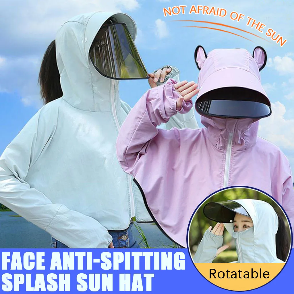 Summer UV Protection Unisex Cycling Outdoor Sun Shade Hat Summer sun hat explosion models to prevent saliva from splashing
Summer UV Protection Unisex Cycling Outdoor Sun Shade Hat Summer sun hat explosion models to prevent saliva from splashing