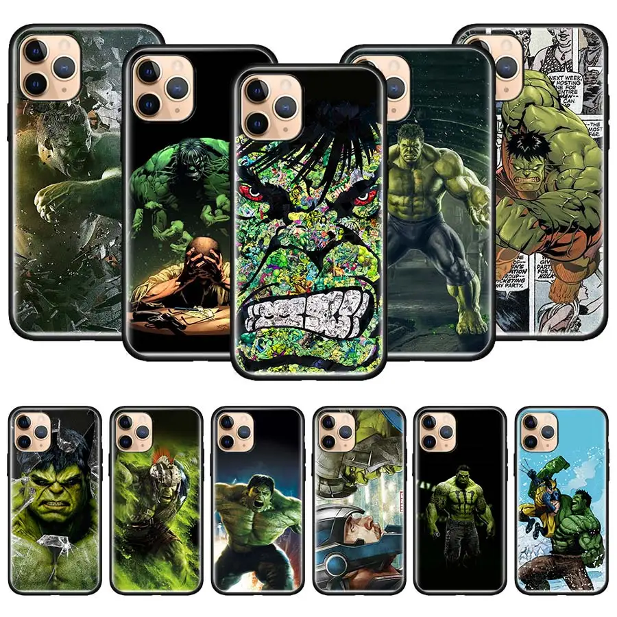 Marvel Hero Hulk Silicone Phone Case For iphone 11 Pro X XR XS Max SE 2020 7 8 6 6S Plus 5 5S Soft TPU Cover Coque Back Shell
Marvel Hero Hulk Silicone Phone Case For iphone 11 Pro X XR XS Max SE 2020 7 8 6 6S Plus 5 5S Soft TPU Cover Coque Back Shell