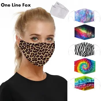 OneLineFox Leopard Oil Printing Reusable Protective PM2.5 Filter Mouth Mask Anti Dust Face Mask Bacteria Proof Flu Mask
OneLineFox Leopard Oil Printing Reusable Protective PM2.5 Filter Mouth Mask Anti Dust Face Mask Bacteria Proof Flu Mask