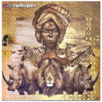 Diamond Painting Full Square/Round Drill Woman Lion Rhinoceros Zebra 5D Daimond Painting Embroidery Cross Stitch Mosaic Z1050 
Diamond Painting Full Square/Round Drill Woman Lion Rhinoceros Zebra 5D Daimond Painting Embroidery Cross Stitch Mosaic Z1050