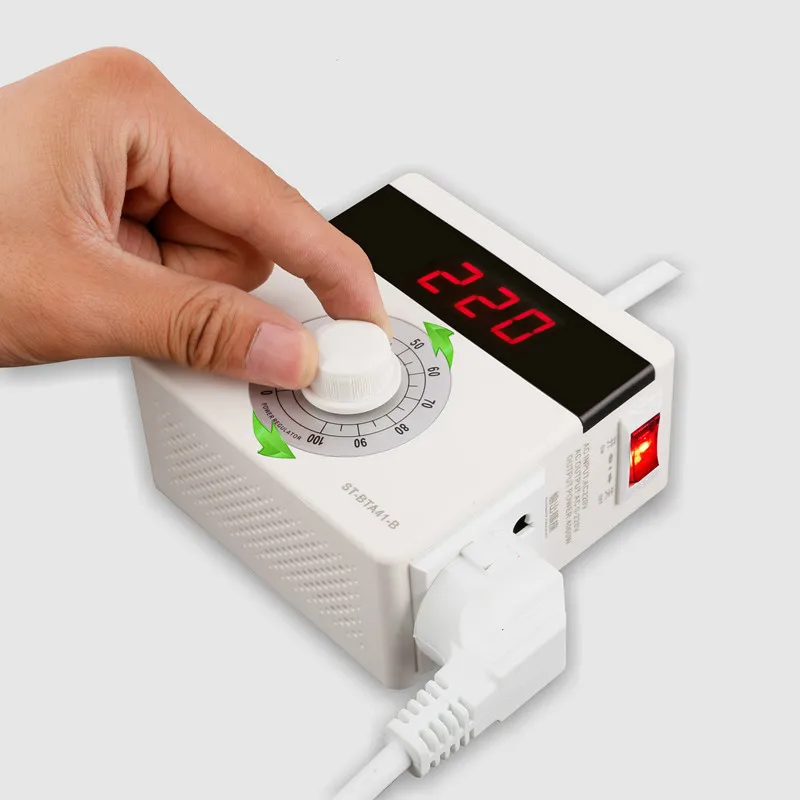 Free shipping 4000W Transformer Voltage Regulator High Power Converter Limit Electricity and Prevent Trip speed controller
Free shipping 4000W Transformer Voltage Regulator High Power Converter Limit Electricity and Prevent Trip speed controller