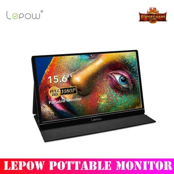Lepow 15.6 Inch Monitor Portable Display 1920x1080 HDMI,USB type C and external power support for Laptop PC MAC Phone Xbox PS4
Lepow 15.6 Inch Monitor Portable Display 1920x1080 HDMI,USB type C and external power support for Laptop PC MAC Phone Xbox PS4