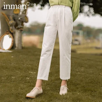 INMAN 2020 Autumn New Arrival Concise Style Half Elastic Waist Slim Sasual Straight Leg Ankle Length Pants
INMAN 2020 Autumn New Arrival Concise Style Half Elastic Waist Slim Sasual Straight Leg Ankle Length Pants