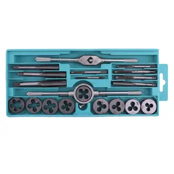 20pcs Tap and Die Cutter Alloy Steel Wrench Threaded Cutting Nut Bolt Screw Tool
20pcs Tap and Die Cutter Alloy Steel Wrench Threaded Cutting Nut Bolt Screw Tool