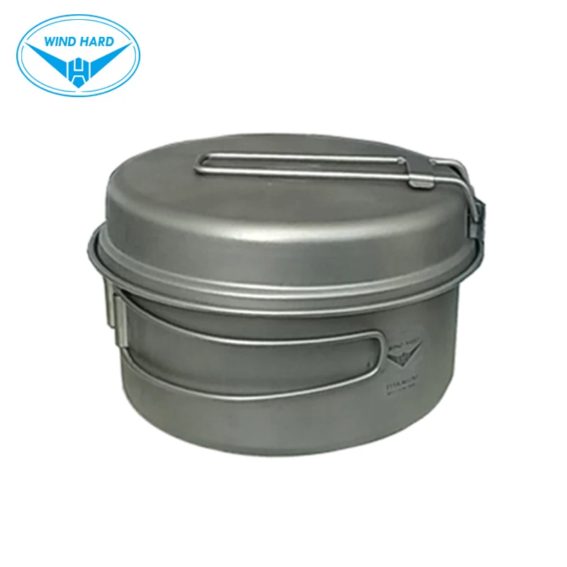 WIND HARD Ultralight Titanium Pan Outdoor Camping Picnic Titanium Bowl Set Folding Handle Cookware
WIND HARD Ultralight Titanium Pan Outdoor Camping Picnic Titanium Bowl Set Folding Handle Cookware