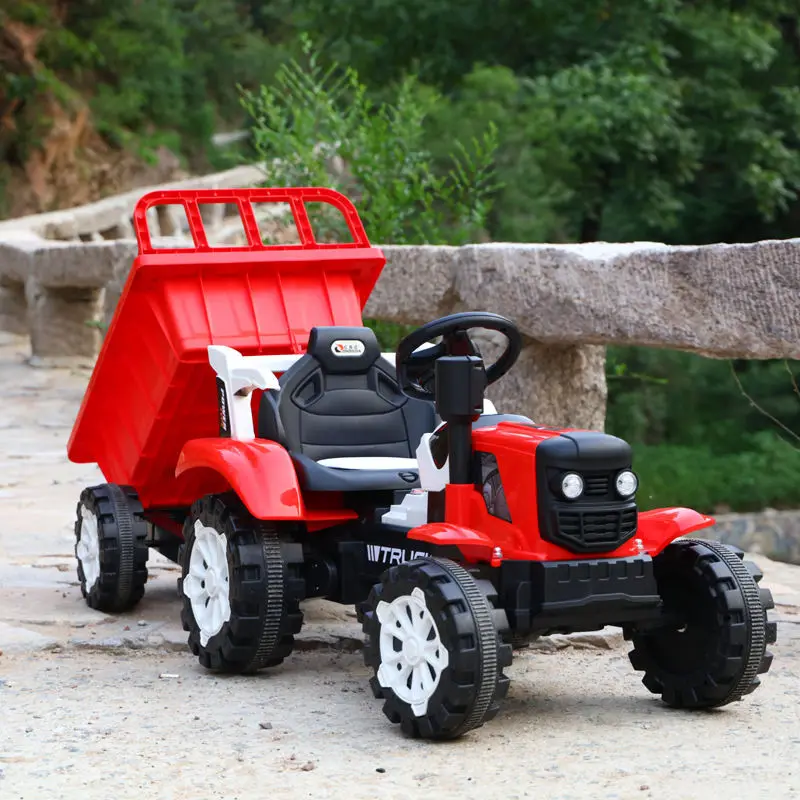 Children's electric walking tractor, toy car, car can sit on people, remote control four-wheeled bucket, baby car free shipping
Children's electric walking tractor, toy car, car can sit on people, remote control four-wheeled bucket, baby car free shipping