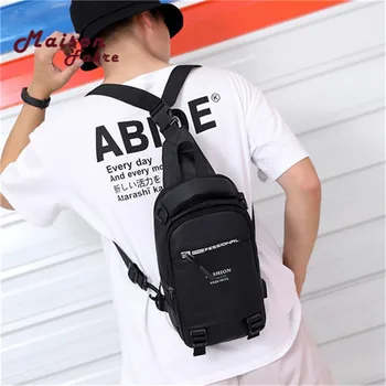 Men Sport Waist Chest Bag Large Capacity Multi-Function Shoulder Bag USB Charging Chest Bag Zipper Men Crossbody Bags
Men Sport Waist Chest Bag Large Capacity Multi-Function Shoulder Bag USB Charging Chest Bag Zipper Men Crossbody Bags