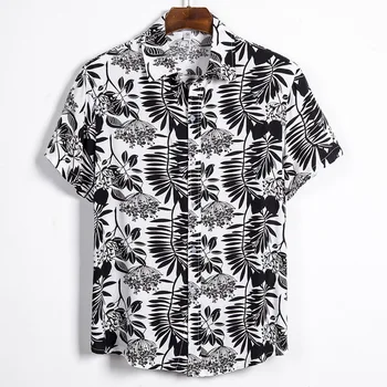 New men Shirts Summer Men Fashion Printed Short-sleeve Shirts en Hawaiian Casual Wild Shirts Classic One Button Tops
New men Shirts Summer Men Fashion Printed Short-sleeve Shirts en Hawaiian Casual Wild Shirts Classic One Button Tops