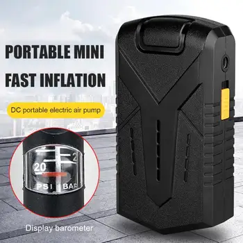 Portable E-bike Tire Air Compressor Pump Excellent ABS Electric Inflator Power Bank for Football Durable Bicycle Accessories
Portable E-bike Tire Air Compressor Pump Excellent ABS Electric Inflator Power Bank for Football Durable Bicycle Accessories