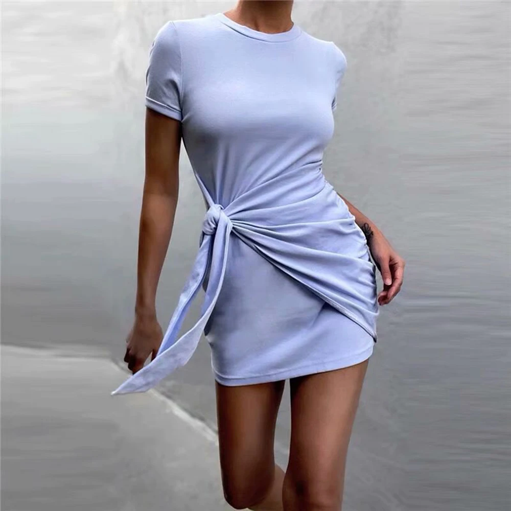 2021 Summer Casual Cotton Lace Skinny Dresses For Women O Neck Short Sleeve Pleated Bodycon Mini Dress Slim Stretch Sexy Clothes
2021 Summer Casual Cotton Lace Skinny Dresses For Women O Neck Short Sleeve Pleated Bodycon Mini Dress Slim Stretch Sexy Clothes