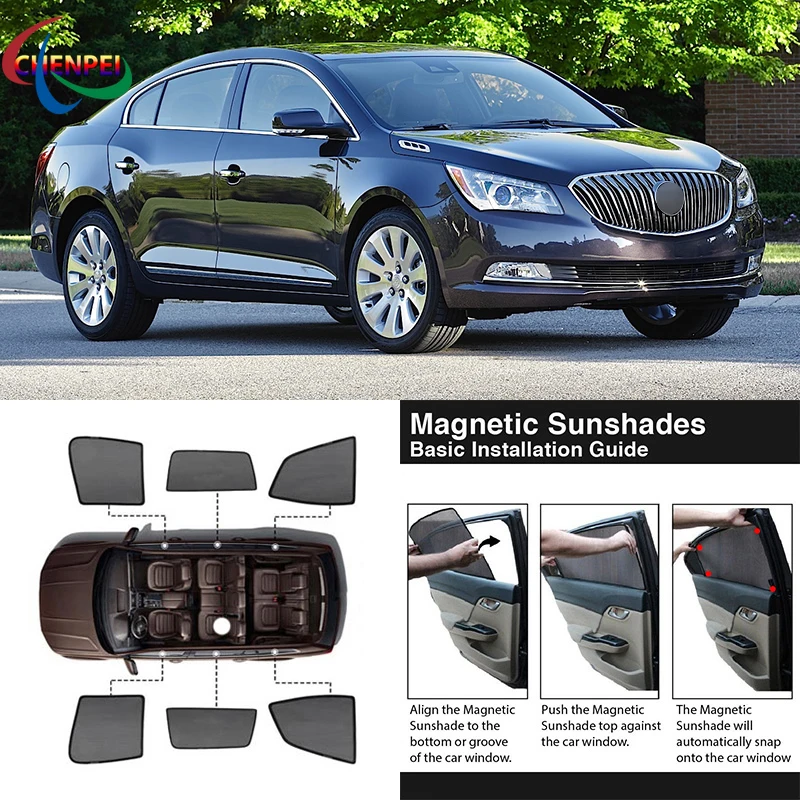 For Buick LaCrosse 2009-2015 Car Full Side Windows Magnetic Sun Shade UV Protection Ray Blocking Mesh Visor Car Accessories
For Buick LaCrosse 2009-2015 Car Full Side Windows Magnetic Sun Shade UV Protection Ray Blocking Mesh Visor Car Accessories