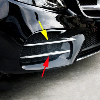 Chrome Accessories Front Fog Light Head Foglight Cover Stripes Trim Moulding Fit For Mercedes Benz GLC X253 2016 2017 2018 Parts
Chrome Accessories Front Fog Light Head Foglight Cover Stripes Trim Moulding Fit For Mercedes Benz GLC X253 2016 2017 2018 Parts