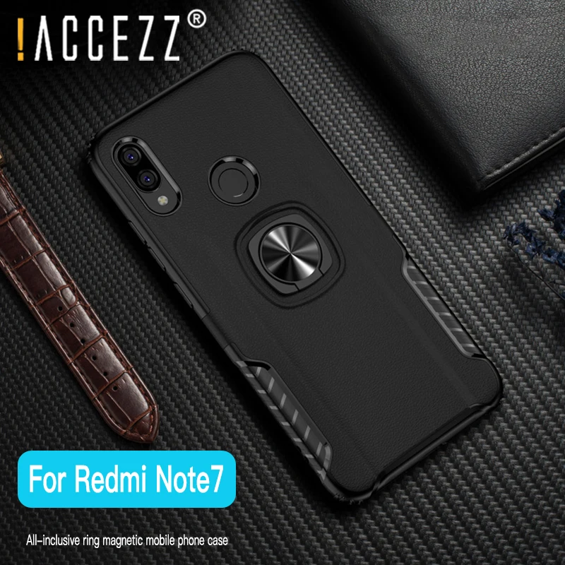 !ACCEZZ Luxury Magnetic Ring Stand Mobile Phone Case For Xiaomi Redmi Note7 Shockproof Magnet Finger Holder Cover Shell Coque
!ACCEZZ Luxury Magnetic Ring Stand Mobile Phone Case For Xiaomi Redmi Note7 Shockproof Magnet Finger Holder Cover Shell Coque