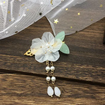 Hanfu Headdress Ancient Style White Crystal Green Leaf Hair Clips Small Hairpin Girl Children Woman Bride Wedding Headdress
Hanfu Headdress Ancient Style White Crystal Green Leaf Hair Clips Small Hairpin Girl Children Woman Bride Wedding Headdress