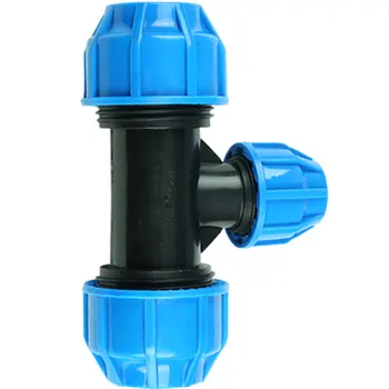 40mm to 32mm to 40mm Plastic PP Thick Quick Connector T Type Blue Caps Adapter PE Pipe Fittings for Irrigation
40mm to 32mm to 40mm Plastic PP Thick Quick Connector T Type Blue Caps Adapter PE Pipe Fittings for Irrigation