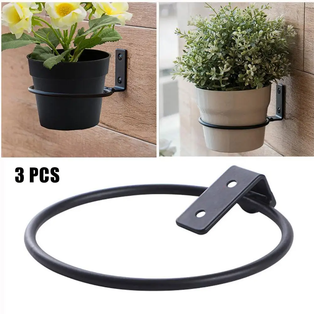 Flower Pot Hanging Storage Rack Flowerpot Ring Wall Mount Pot Holder Flower Plant Vase Display Stand For Home Garden Decoration
Flower Pot Hanging Storage Rack Flowerpot Ring Wall Mount Pot Holder Flower Plant Vase Display Stand For Home Garden Decoration