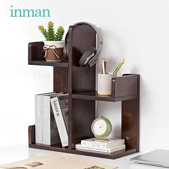 Solid Wood Racks Nordic Simple Storage Rack Table Shelf Oak Desktop Simple Small Bookshelf
Solid Wood Racks Nordic Simple Storage Rack Table Shelf Oak Desktop Simple Small Bookshelf