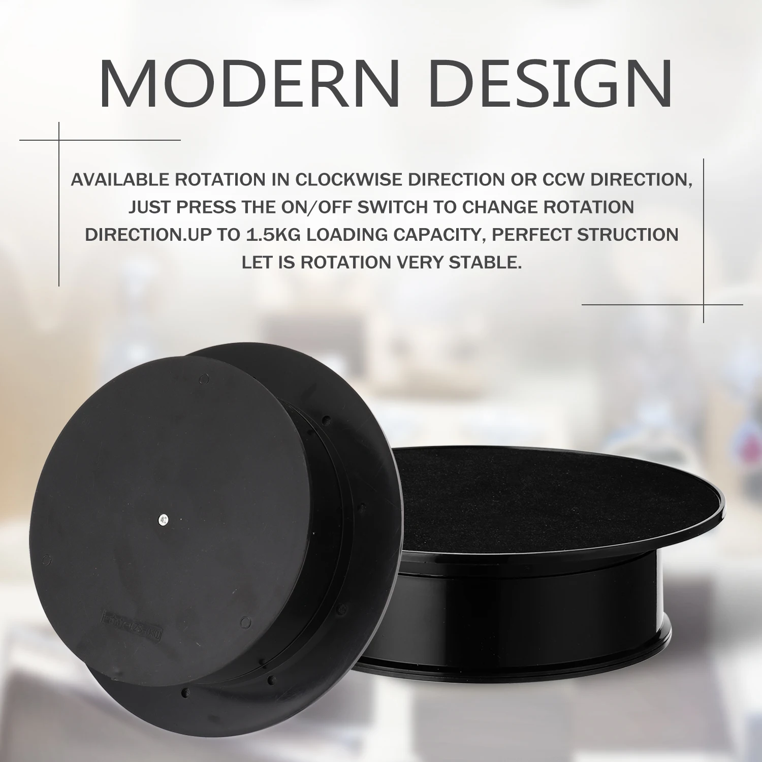 Hot 360 Degree Electric Rotating Turntable Display Stand for Photography Video Shooting Props Jewelry Display Turntable
Hot 360 Degree Electric Rotating Turntable Display Stand for Photography Video Shooting Props Jewelry Display Turntable
