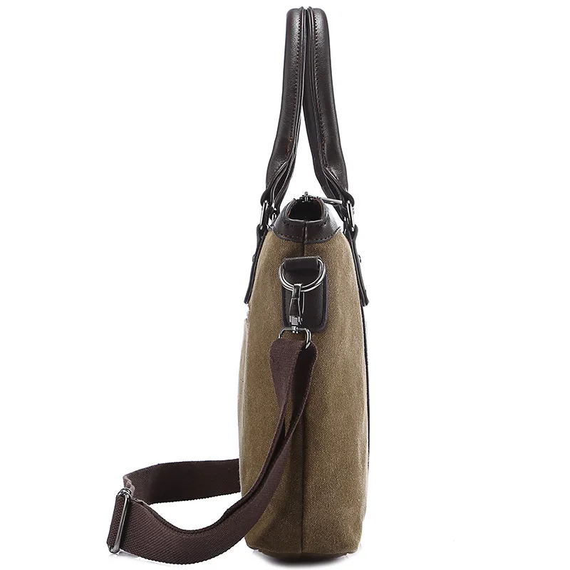 2019 New Style Simple Men's Bag Canvas Bag Portable Briefcase Korean-style Casual Men Business Shoulder Bag Computer Bag
2019 New Style Simple Men's Bag Canvas Bag Portable Briefcase Korean-style Casual Men Business Shoulder Bag Computer Bag
