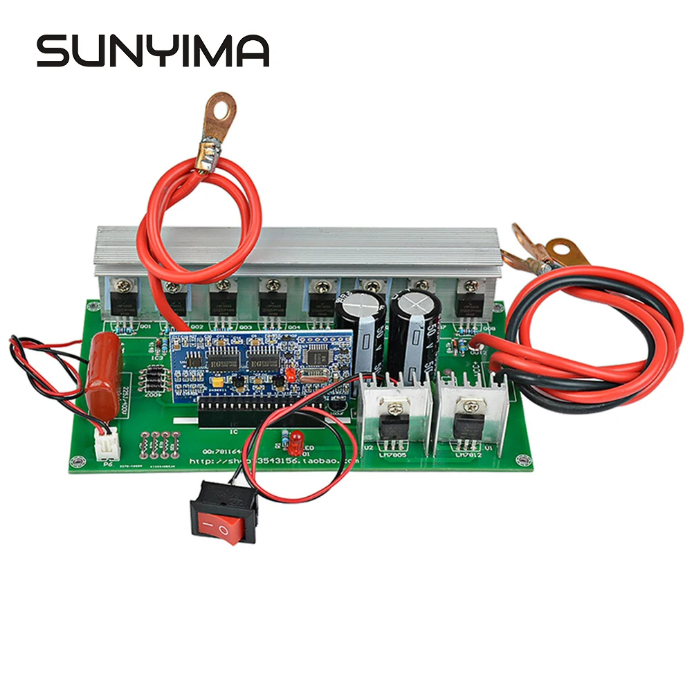 SUNYIMA Pure Sine Wave Power Frequency Inverter Board 12V 24V To AC220V Pure Sine Wave Booster Module 1000W
SUNYIMA Pure Sine Wave Power Frequency Inverter Board 12V 24V To AC220V Pure Sine Wave Booster Module 1000W
