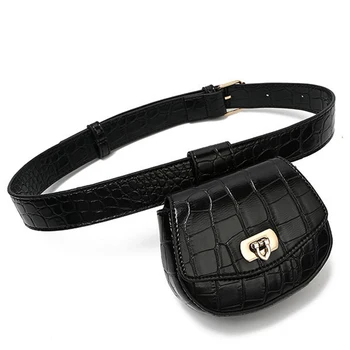Fashion PU Leather Alligator Pattern Waist Bag Women lock strap Belt Bag Ladies Vintage Fanny Pack waistband bag
Fashion PU Leather Alligator Pattern Waist Bag Women lock strap Belt Bag Ladies Vintage Fanny Pack waistband bag