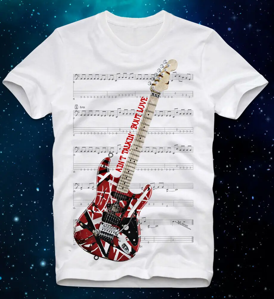 T-Shirt Eddie Van Halen Guitar AI Not Talkin ' 'Bout Love Retro Vintage Hard Rock
T-Shirt Eddie Van Halen Guitar AI Not Talkin ' 'Bout Love Retro Vintage Hard Rock