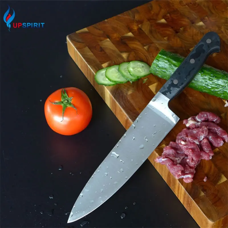 Upspirit Stainless Steel 8" Chef Knife Sharp Salmon Fish Meat Cleaver Fruit Vegetable Slicer Sushi Slicing Cutter Kitchen Knives
Upspirit Stainless Steel 8" Chef Knife Sharp Salmon Fish Meat Cleaver Fruit Vegetable Slicer Sushi Slicing Cutter Kitchen Knives