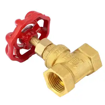Brass DN15 G1/2in Brass Globe Shut-Off Valve Female Thread Two Seals Stop Valve for Water Gas pipe connection
Brass DN15 G1/2in Brass Globe Shut-Off Valve Female Thread Two Seals Stop Valve for Water Gas pipe connection