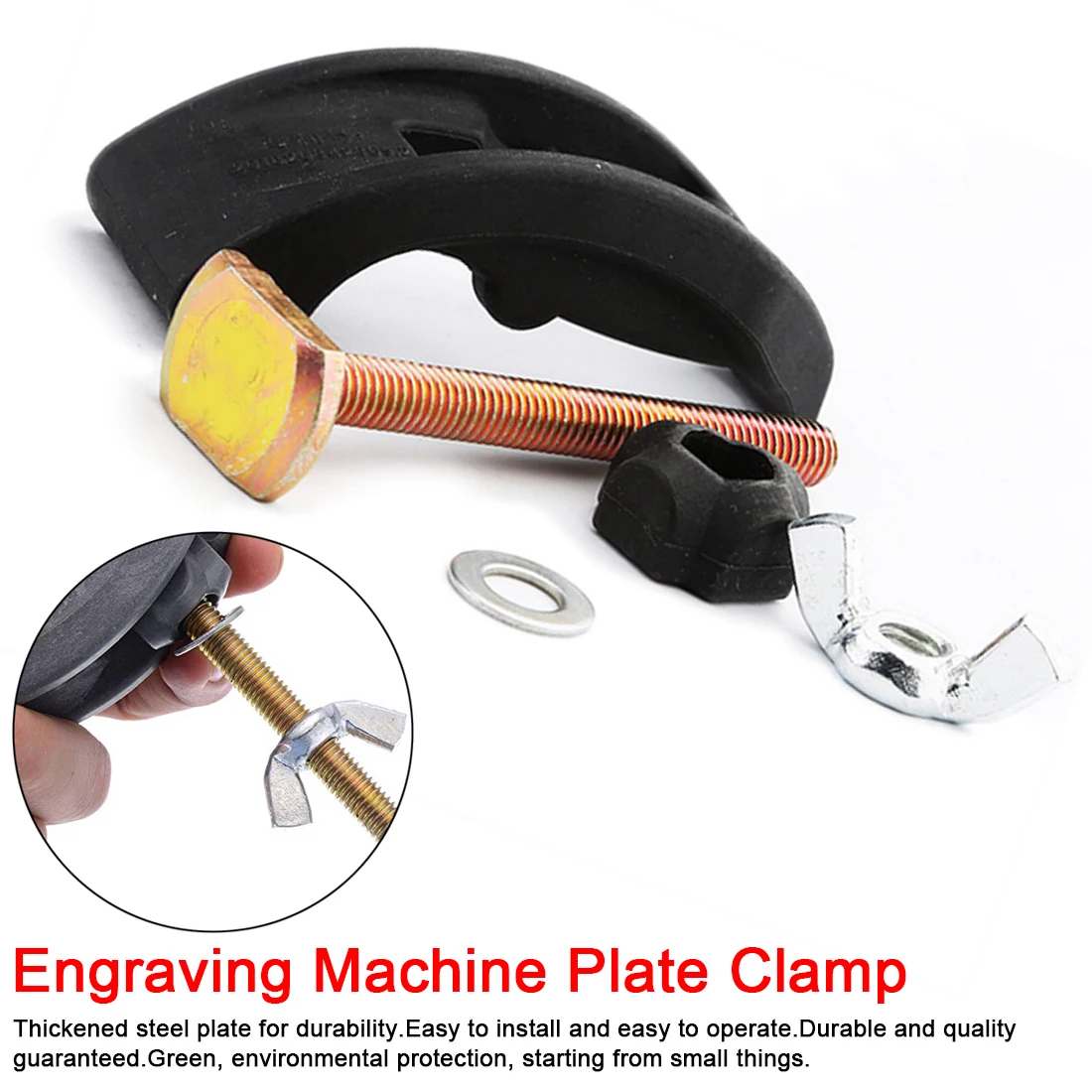CNC Milling Engraving Machine Parts 85mm Bow Plate Sets Clamp Fixture Fastening Platen Router for T-slot 1 Set
CNC Milling Engraving Machine Parts 85mm Bow Plate Sets Clamp Fixture Fastening Platen Router for T-slot 1 Set