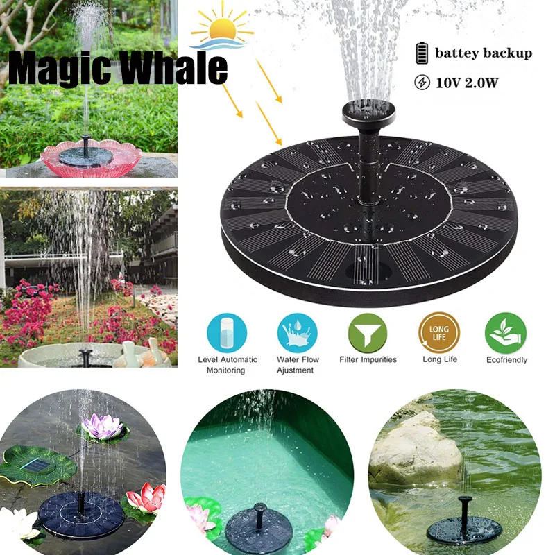 Solar Fountain Solar Water Fountain Pump for Garden Pool Pond Watering Outdoor solar Panel Pumps Kit for Fountain
Solar Fountain Solar Water Fountain Pump for Garden Pool Pond Watering Outdoor solar Panel Pumps Kit for Fountain