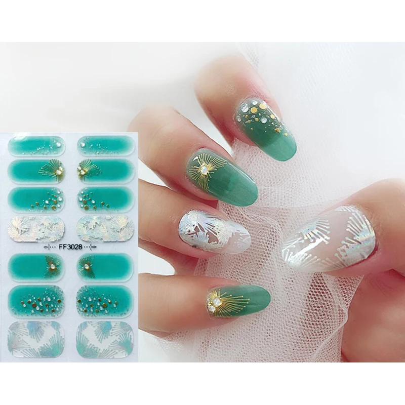 Colorful Nail Stickers Watercolor Style Manicure Designed Full Beauty Nail Designs Creative Nail Sticker Set Nail Accesoires
Colorful Nail Stickers Watercolor Style Manicure Designed Full Beauty Nail Designs Creative Nail Sticker Set Nail Accesoires