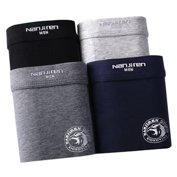 Home MEN'S Underwear MEN'S Boxers Pure Cotton Spring and Summer Comfortable Sports Breathable Four Corners Underpants Boxed Bag 
Home MEN'S Underwear MEN'S Boxers Pure Cotton Spring and Summer Comfortable Sports Breathable Four Corners Underpants Boxed Bag