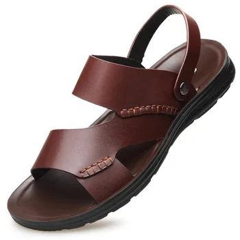 Men's sandals summer new tide slippers dual-use beach shoes soft bottom wear casual sandals slippers mens sandals summer 
Men's sandals summer new tide slippers dual-use beach shoes soft bottom wear casual sandals slippers mens sandals summer