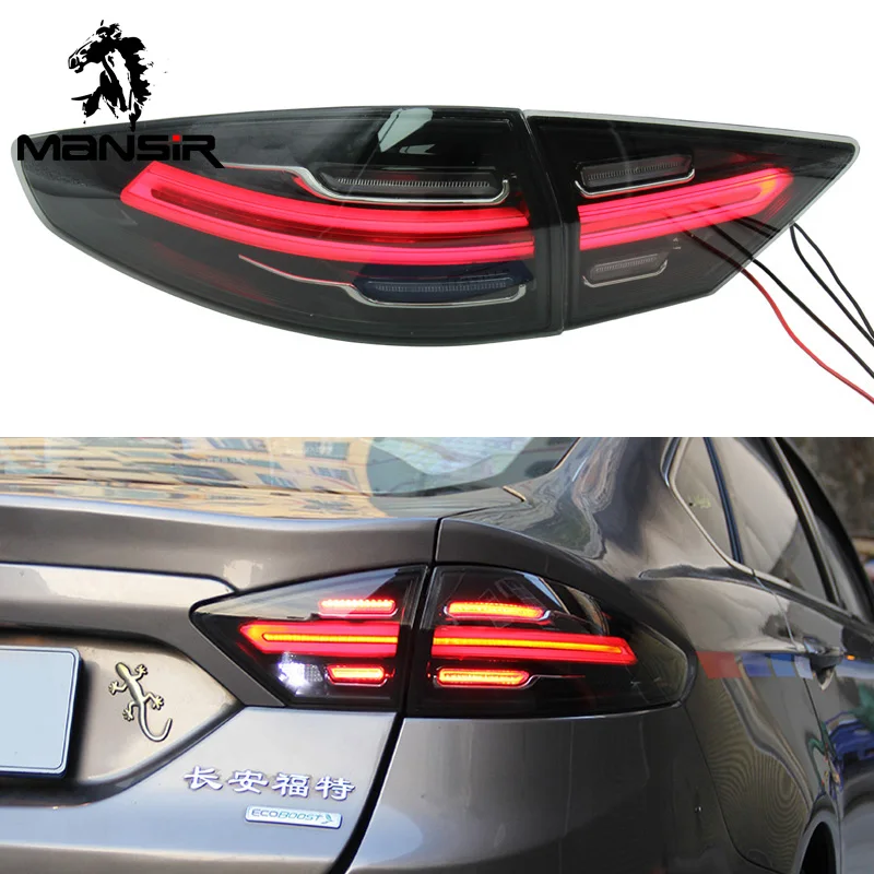 

Car LED Tail Light For Ford Mondeo 2013 2014 2015 2016 Rear Running Lights Brake Reverse Lamp Dynamic Turn Signal Taillight