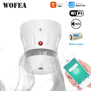 Wofea Smart Wifi Smoke Fire Alarm Detector 85db Warning Sound Smartlife APP Notice No Need Hub Tuyasmart Battery Inclued
Wofea Smart Wifi Smoke Fire Alarm Detector 85db Warning Sound Smartlife APP Notice No Need Hub Tuyasmart Battery Inclued