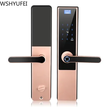 WSHYUFEI Smart Electronic Lock Zinc alloy Fingerprint anti-theft Door Lock Security Intelligent Lock Biometric Wifi Door Lock
WSHYUFEI Smart Electronic Lock Zinc alloy Fingerprint anti-theft Door Lock Security Intelligent Lock Biometric Wifi Door Lock