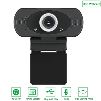 HD1080P 30FPS WebCamera Built-in Microphone USB Web Camera Plug and play For Computer PC Live Broadcast Office Video Conference
HD1080P 30FPS WebCamera Built-in Microphone USB Web Camera Plug and play For Computer PC Live Broadcast Office Video Conference
