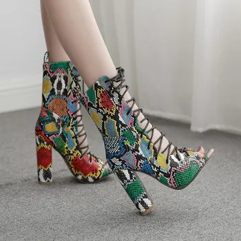 Cool Boots With Snake With Hollow Out Fish Mouth Go Excellent Go Excellent Sexy Woman European Short Boots
Cool Boots With Snake With Hollow Out Fish Mouth Go Excellent Go Excellent Sexy Woman European Short Boots