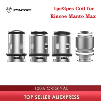 3pcs/1pc Original Rincoe Manto Max Coil Mesh Coil / RBA Coil for Rincoe Manto Max Kit E-cig Vape Coil Head 0.3ohm/0.2ohm/0.15ohm
3pcs/1pc Original Rincoe Manto Max Coil Mesh Coil / RBA Coil for Rincoe Manto Max Kit E-cig Vape Coil Head 0.3ohm/0.2ohm/0.15ohm