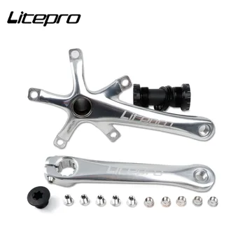 LitePro Folding bicycle integrated hollow crank crankset 170mm BCD 130mm SP8 with bottom bracket Bicycle Crank & Chainwheel
LitePro Folding bicycle integrated hollow crank crankset 170mm BCD 130mm SP8 with bottom bracket Bicycle Crank & Chainwheel