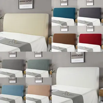 Solid Color Elastic Bedhead Cover All-inclusive Bed Head Cover Bed Head Back Protection Headboard Anti Dust Bedroom Decor 2020
Solid Color Elastic Bedhead Cover All-inclusive Bed Head Cover Bed Head Back Protection Headboard Anti Dust Bedroom Decor 2020