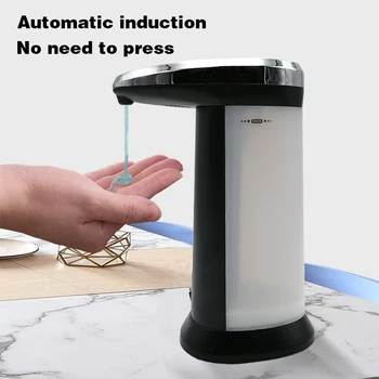 Touchless 400ML Automatic Smart Soap Liquid Dispenser Infrared Motion Sensor Pump for Bathroom Kitchen Toilet
Touchless 400ML Automatic Smart Soap Liquid Dispenser Infrared Motion Sensor Pump for Bathroom Kitchen Toilet