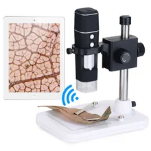 1000X WIFI 2MP Digital Microscope Wireless Mobile Phone Magnifier Endoscope HD Camera Stand For PCB Inspection iPhone ZM56
1000X WIFI 2MP Digital Microscope Wireless Mobile Phone Magnifier Endoscope HD Camera Stand For PCB Inspection iPhone ZM56