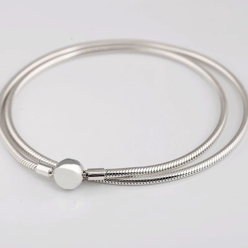 Original Moments Lobster Ball Clasp Smooth Snake Chain Necklace For 925 Sterling Silver Bead Charm Europe DIY Jewelry
Original Moments Lobster Ball Clasp Smooth Snake Chain Necklace For 925 Sterling Silver Bead Charm Europe DIY Jewelry