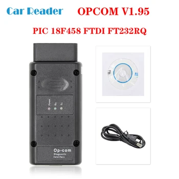 

OP-COM 1.95 FTDI FT232RQ OPCOM V5 For Opel PIC18F458 Flash Firmware update CAN BUS OBD OBD2 Scanner Car Diagnostic Auto Tool