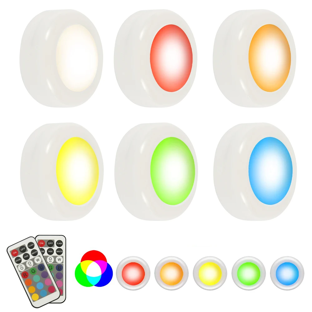 LED Night Light Cabinet Light Kitchen Cabinet Lighting Decorative Light Dimmable Remote Control 13 Color Atmosphere Light
LED Night Light Cabinet Light Kitchen Cabinet Lighting Decorative Light Dimmable Remote Control 13 Color Atmosphere Light