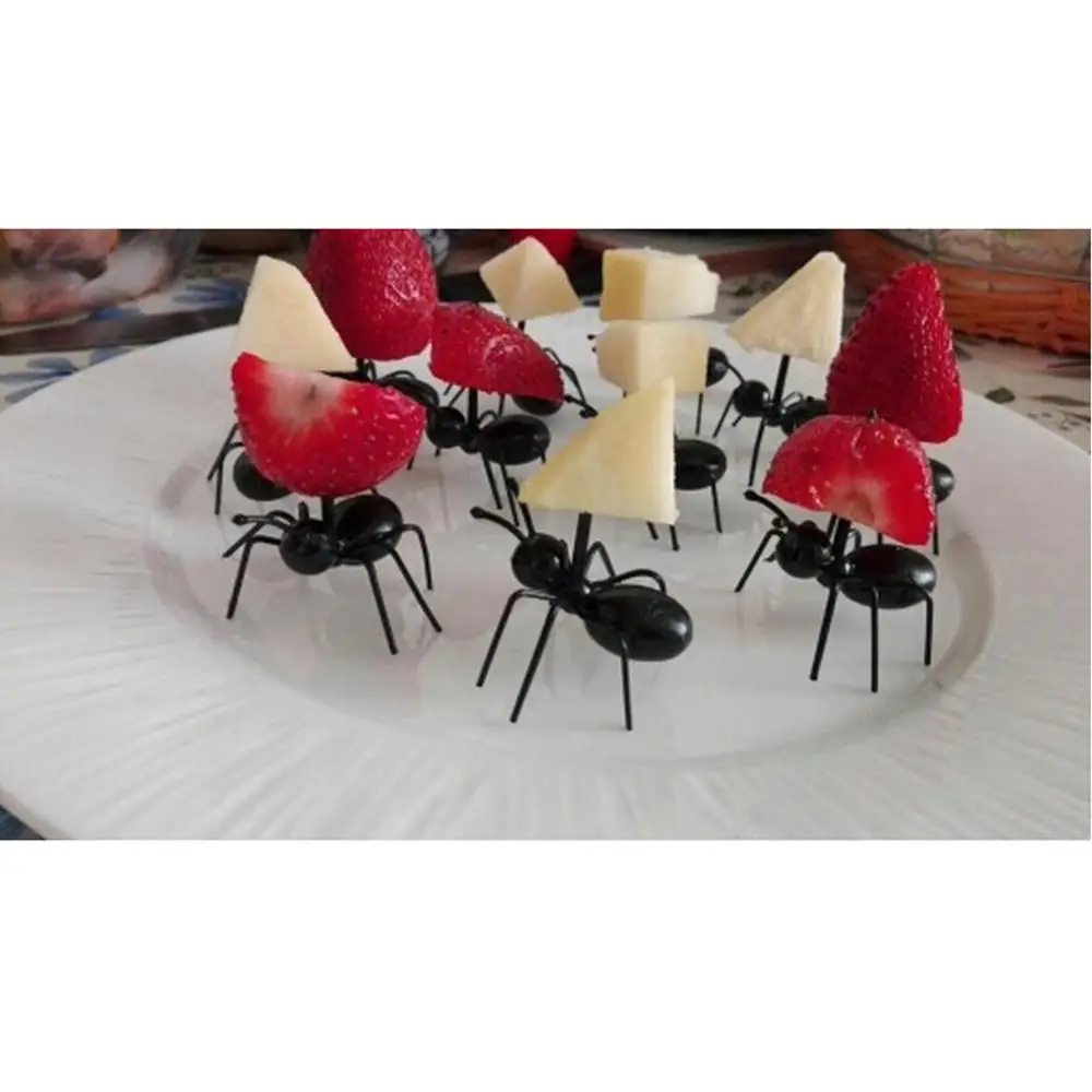 New 12Pcs Fruit Pick Toothpick Party Decoration Animal Cartoon Children Snack Cake Dessert Food Ant Fruit Fork Funny
New 12Pcs Fruit Pick Toothpick Party Decoration Animal Cartoon Children Snack Cake Dessert Food Ant Fruit Fork Funny