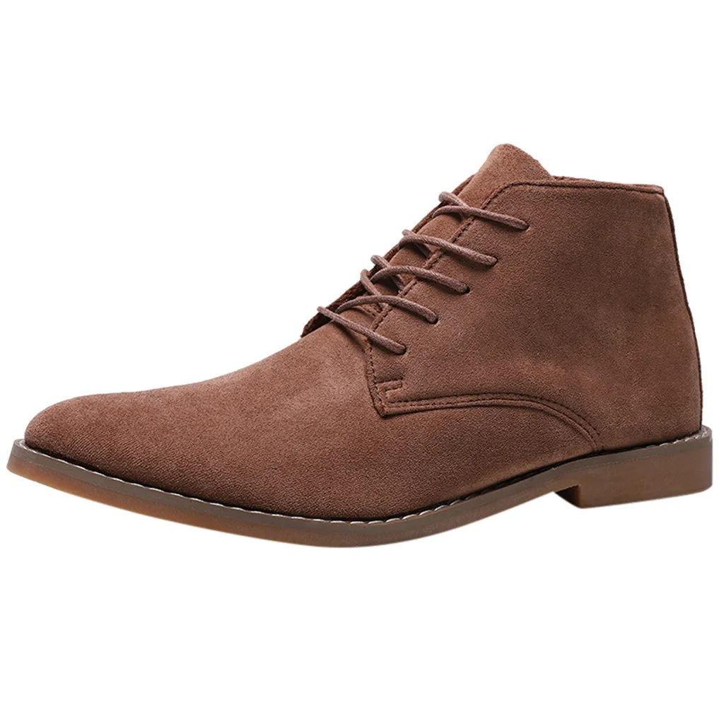Short Boots Men Ankle 2020 New Arrival Men's Large Size Lace-Up England Boot Round Toe Autumn Winter Men Boots
Short Boots Men Ankle 2020 New Arrival Men's Large Size Lace-Up England Boot Round Toe Autumn Winter Men Boots